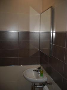 Koupelna v ubytování Hotel Inglés