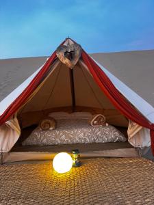 Postel nebo postele na pokoji v ubytování Duna Camp Huacachina + 35 fotografií