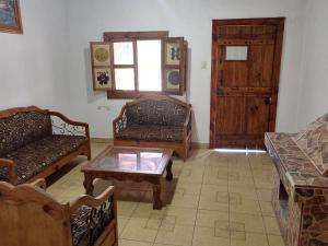 Posezení v ubytování Hotel Cabañas Chalamu
