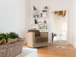 Posezení v ubytování Residence Le Bugne