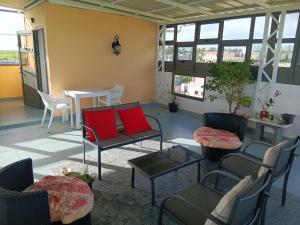 Posezení v ubytování Residence Neerabelle