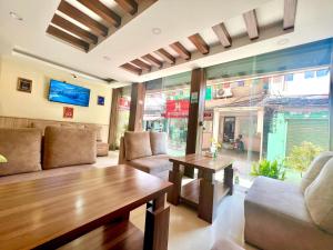 Posezení v ubytování Satkar Boutique Home