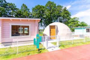 キャンプ場が所在する建物
