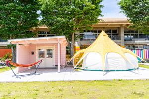 TACO GLAMPにある庭