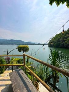 Paesaggio naturale nelle vicinanze della villa