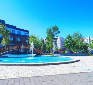 The swimming pool at or close to Lux apartman Ub