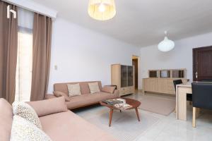 Kuchyň nebo kuchyňský kout v ubytování Host Prime Apartment In Rehab City 2