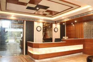 Vstupní hala nebo recepce v ubytování Sea Resort !! 500 Metre Dheusagar Park !! New Digha !! Pet Friendly !!