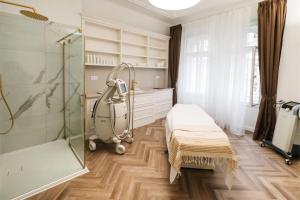 Kúpeľňa v ubytovaní Grandhotel Pupp