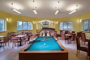 Billiards table sa Horský hotel Remata