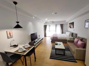 Posezení v ubytování 金金禮寓Solis hotel
