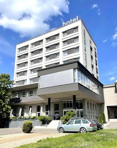 Budova, v ktorej sa hotel nachádza