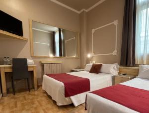 Postel nebo postele na pokoji v ubytování Hotel Celimar