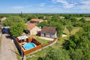 Ptičja perspektiva objekta Holiday Home KULAK