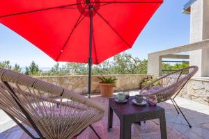 Balkón alebo terasa v ubytovaní Holiday home Vista Mare