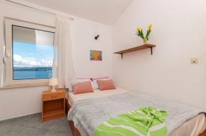 Postel nebo postele na pokoji v ubytování Villa Zoi
