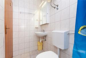 Koupelna v ubytování Villa Zoi