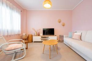 TV a/nebo společenská místnost v ubytování nárciso, elegant living