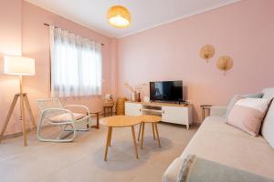 TV a/nebo společenská místnost v ubytování nárciso, elegant living