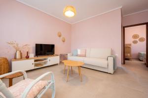 TV a/nebo společenská místnost v ubytování nárciso, elegant living