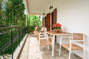 Balkón nebo terasa v ubytování nárciso, elegant living