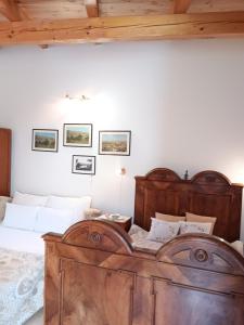 Postel nebo postele na pokoji v ubytování Guest House Lucijo