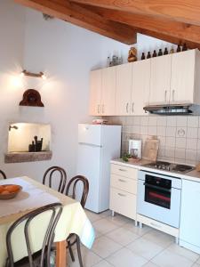 Kuchyň nebo kuchyňský kout v ubytování Guest House Lucijo
