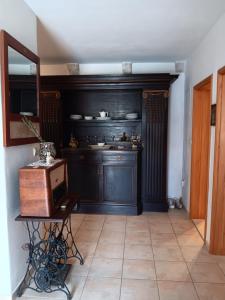 Kuchyň nebo kuchyňský kout v ubytování Guest House Lucijo