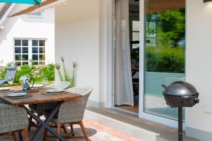 Αίθριο ή υπαίθριος χώρος στο Ferienhaus Kitezeit
