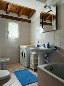 Koupelna v ubytování Casa Palidà