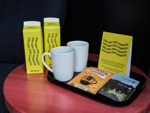 Comodidades para preparar café e chá em STAYERY Frankfurt Sachsenhausen