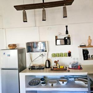 Villas do Indico tesisinde mutfak veya mini mutfak