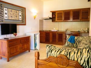 TV a/nebo společenská místnost v ubytování Tembo Cozy Apartments