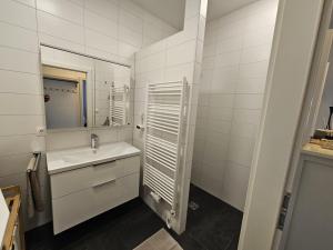 Koupelna v ubytování Apartment Leibnitz im Zentrum nahe am Bahnhof und der Südsteirischen Weinstrasse