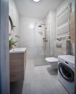 Kúpeľňa v ubytovaní Apartament