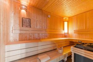 Kuchnia lub aneks kuchenny w obiekcie Jantar Apartamenty- Wyspa Solna