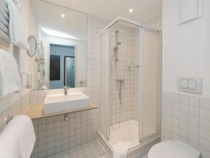 Koupelna v ubytování B&B Hotel Berlin City-Ost