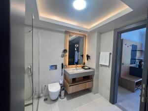 Koupelna v ubytování Batıhan Vadi Hotel