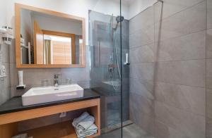 Kúpeľňa v ubytovaní Genusshotel Fichtenhof
