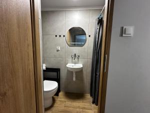 Koupelna v ubytování Dom Gościnny u Pierwienieckich