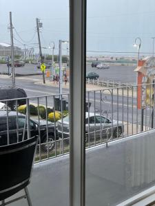Balkón nebo terasa v ubytování Searay - Motel