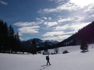 Stiegenwirt during the winter