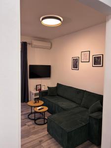 Χώρος καθιστικού στο Apartman Zen