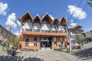O edifício em que a pousada se localiza