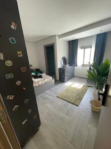 Voodi või voodid majutusasutuse ANNI Guesthouse Hostel toas