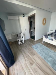 Voodi või voodid majutusasutuse ANNI Guesthouse Hostel toas