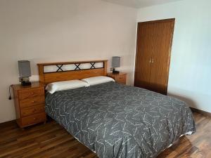 Posteľ alebo postele v izbe v ubytovaní Habitaciones La MAR