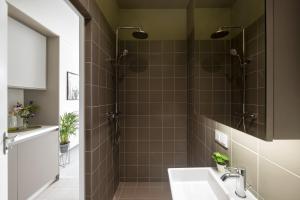 Koupelna v ubytování Self check-in coliving Vilnius