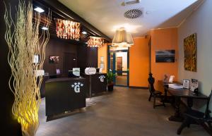 TV o dispositivi per l'intrattenimento presso Hotel Guglielmo