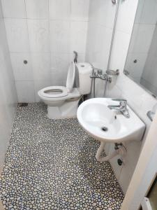 Koupelna v ubytování Núi Homestay Sa Pa